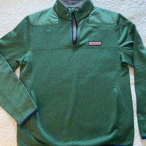 Vineyard Vines Mens Performance Fleece Shep Shirt